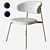 Sleek Oleandro Chair by Calligaris 3D model small image 1