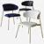 Sleek Oleandro Chair by Calligaris 3D model small image 2