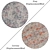 Round Carpets Set: Versatile and High-Quality 3D model small image 2