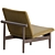 Elegant Japan Armchair: House of Finn Juhl 3D model small image 5