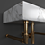 Modern Milano Wall-Mounted Sink 3D model small image 8