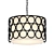 Elegant Alexandra Hanging Shade 3D model small image 1