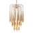 Elegant Tiered Chandelier: 23 Lights 3D model small image 1