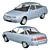 LADA 2110: Perfect for Exterior Scenes 3D model small image 1