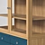 Title: Cube Sideboard, Natural Oak, Blue 3D model small image 3
