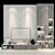 Elegant Storage Cabinet 3D model small image 3