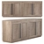  RH Modern Machinto 4-Door Sideboard 3D model small image 1