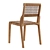 Unopiu Synthesis Teak Chair 3D model small image 3
