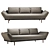 Introducing the Luxe Canyon Sofa 3D model small image 1