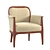 Stylish Alfred Grenander Armchair 3D model small image 1