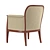 Stylish Alfred Grenander Armchair 3D model small image 4