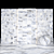 Elegant White Crystal Marble Slabs 3D model small image 3