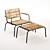 Buckley Acacia Patio Chair | Outdoor Garden Seating 3D model small image 4