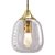 Elegant Temple Pendant Light 3D model small image 1