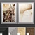 Elegant Texture Art Frames 3D model small image 1