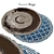 Vintage Round Rug 3ft - Elegant & Durable 3D model small image 1