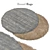 10' Round Rug: Elegant and Versatile 3D model small image 1