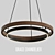 Elegant Grace Chandelier 3D model small image 1