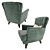 Siesta Armchair: Stylish and Comfortable 3D model small image 3