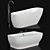 Luxury Bath Set by BelBagno 3D model small image 3