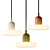 Minimalist Puck Pendant Light 3D model small image 1