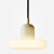 Minimalist Puck Pendant Light 3D model small image 2