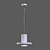 Dalry Marble Pendant Lamp - Timeless Elegance 3D model small image 2