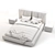 Comfort Sleep Bed 3D model small image 2