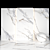 Elegant Kritios White Marble Slabs 3D model small image 1