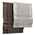 Elegant Roman Blind 85 3D model small image 1