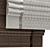 Elegant Roman Blind 85 3D model small image 2