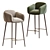 Jolie My Home Barstool: Stylish and Comfortable 3D model small image 1