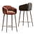 Jolie My Home Barstool: Stylish and Comfortable 3D model small image 2