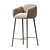 Jolie My Home Barstool: Stylish and Comfortable 3D model small image 3