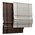 Elegant Roman Blind 90 3D model small image 1