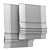 Elegant Roman Blind 90 3D model small image 3