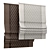 Stylish Roman Blind 91 3D model small image 1