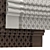 Stylish Roman Blind 91 3D model small image 2