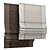 Elegant Roman Blind 93 3D model small image 1