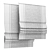 Elegant Roman Blind 93 3D model small image 3