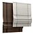 Elegant Roman Blind 87 3D model small image 1