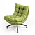 Sakura Armchair: Stylish Comfort 3D model small image 1