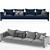 Luxury Andersen Sofa | Polys: 921 601 3D model small image 2