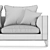 Luxury Andersen Sofa | Polys: 921 601 3D model small image 4