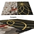 Elevate Your Interiors with Luxurious Carpets 3D model small image 1