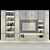 Elegant Storage Solution: Cabinet Furniture 096 3D model small image 3