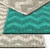 Bredevad Zigzag Beige and Green Carpet 3D model small image 2