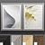 Sleek Art Frame with Textured Design 3D model small image 1