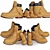 Timberland Waterproof Nubuck Boots 3D model small image 1