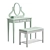 Chiavegato KlassiK Dubai Dressing Table & Bench 3D model small image 1
